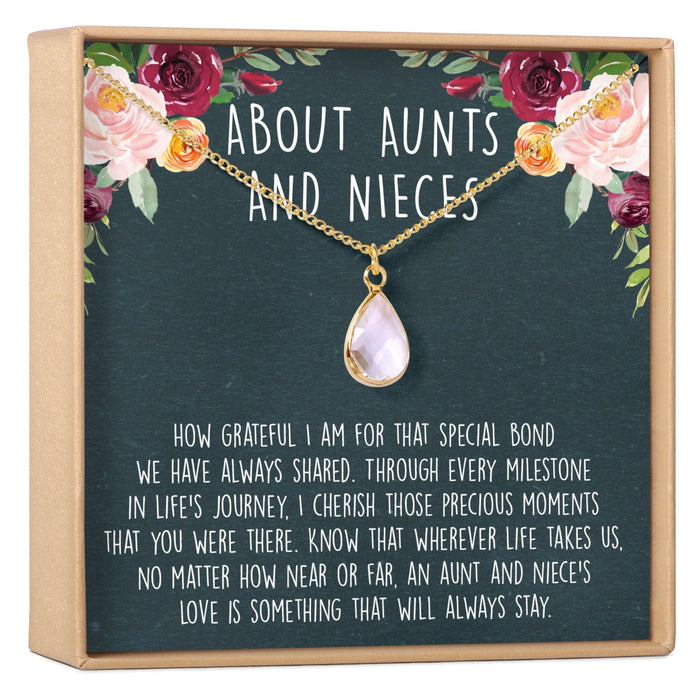 Aunt-Niece Necklace by Dear Ava