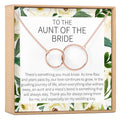 Aunt of the Bride Necklace by Dear Ava