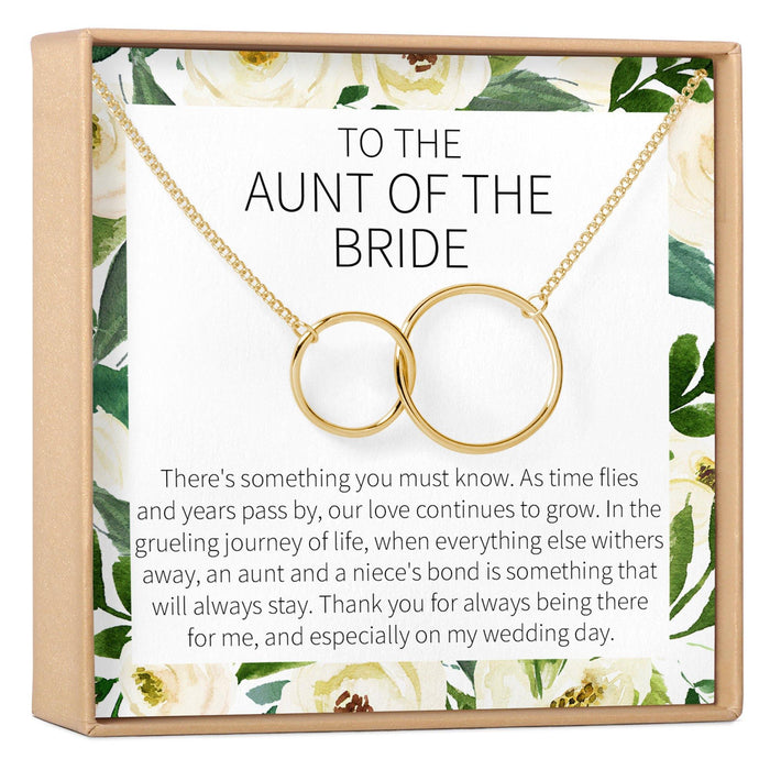 Aunt of the Bride Necklace by Dear Ava