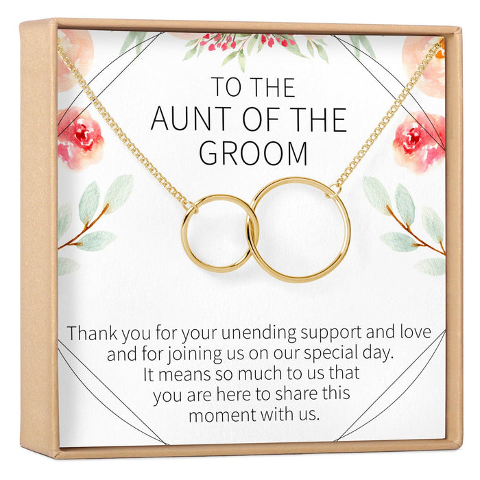 Aunt of the Groom Necklace by Dear Ava