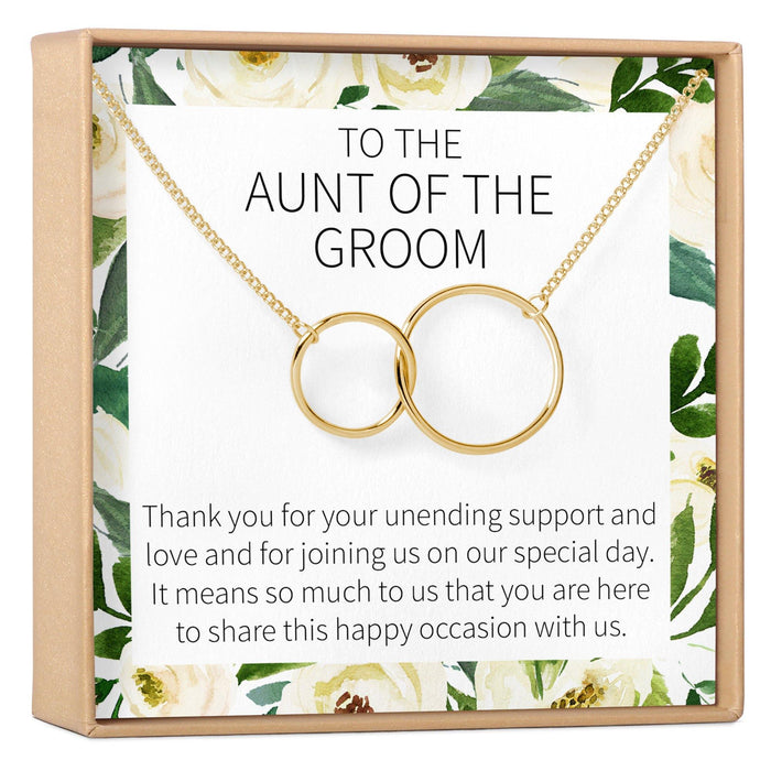 Aunt of the Groom Necklace by Dear Ava