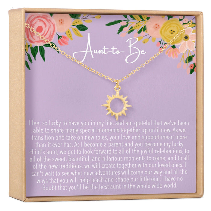 Aunt to Be Necklace, Multiple Styles Necklace by Dear Ava