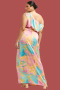 Aura Off Shoulder Maxi Dress - Plus Size by Fasheabe