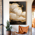 Auric Cloud Abstract Wall Art by Tailored Canvases