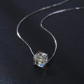 Aurora Borealis Crystal Cube Necklace Made with Swarovski Crystal by DailySale