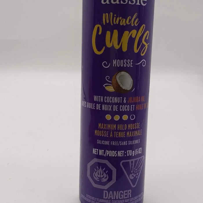 Aussie Miracle Curls Mousse, 6 oz by Price Is Right Miami