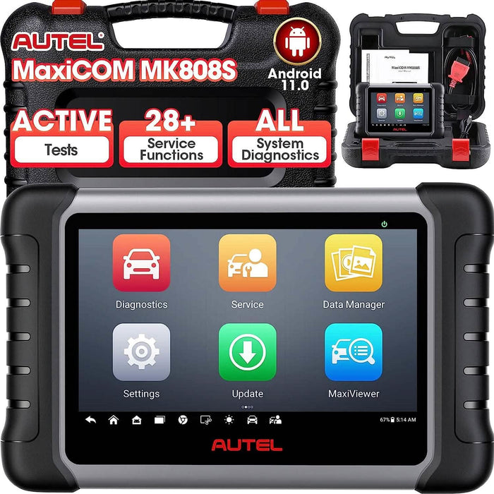Autel MaxiCOM MK808S Bidirectional Scan Tool (Refurbished) by DailySale