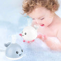 Auto Spray Water Whale Toy With Seven Kinds Of Flashing Light For Toddlers by DailySale