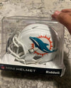 Autographed Riddell Tyreek Hill mini helmet Miami Dolphins