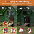 Automatic Chicken Coop Door with Timer Setting by DailySale