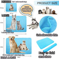 Automatic Cooling Dog Mat Washable Pet Sleeping Blanket Mat by DailySale