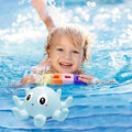 Automatic Induction Water Spray Small Octopus with Light Music Play by DailySale