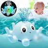 Automatic Induction Water Spray Small Octopus with Light Music Play