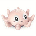 Automatic Induction Water Spray Small Octopus with Light Music Play by DailySale