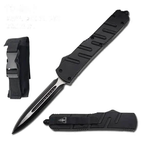 2-Pack: Automatic OTF Knife With Nylon Sheath by DailySale