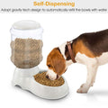 Automatic Pet Feeder Self-Dispensing Gravity Pets Food Dispenser by DailySale