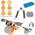 Automatic Rebound Abdominal Wheel Roller for Core Strength with Timer Kneel Pad by DailySale