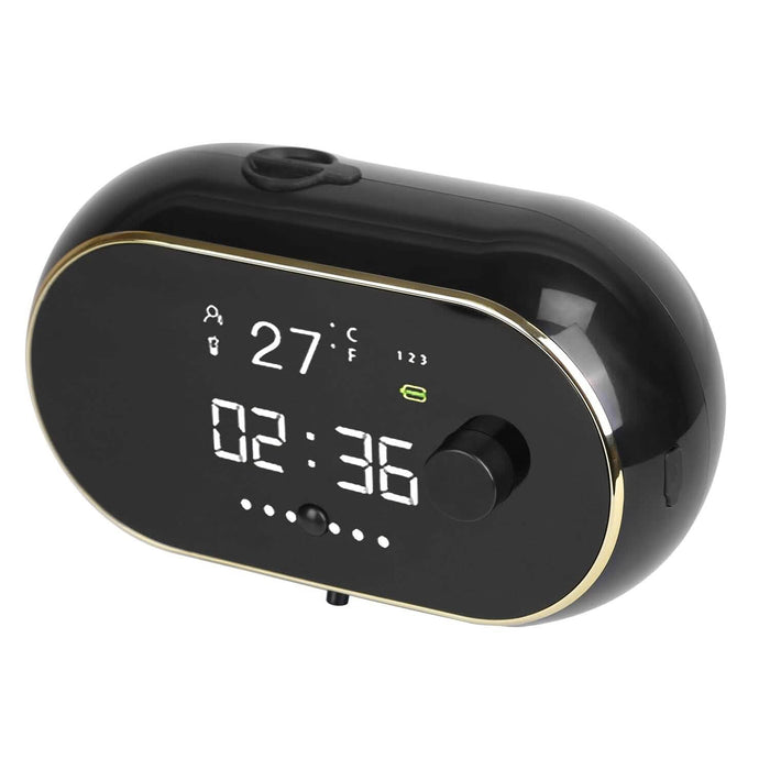 Automatic Soap Dispenser Wall Mounted Hand Free with Clock Temperature by DailySale