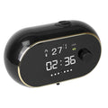 Automatic Soap Dispenser Wall Mounted Hand Free with Clock Temperature by DailySale