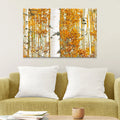 Autumn Tree Barks Canvas Wall Art by Tailored Canvases