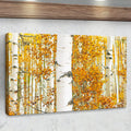 Autumn Tree Barks Canvas Wall Art by Tailored Canvases