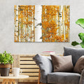 Autumn Tree Barks Canvas Wall Art by Tailored Canvases