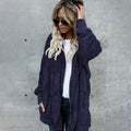 Autumn Winter Jacket Female Coat Causal Soft Hooded Pocket Fleece by DailySale
