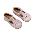 Ava Blossom Kids' Barefoot Mary Janes | Floral T-Strap Toddler Shoes by ozznekshoes