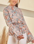 Ava Vintage Blouse - Sage by Boutique 23