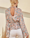 Ava Vintage Blouse - Sage by Boutique 23
