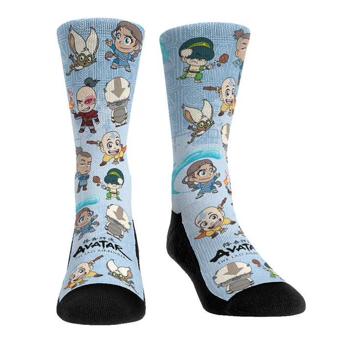 Avatar: The Last Airbender - Character All-Over Print by Rock 'Em Socks