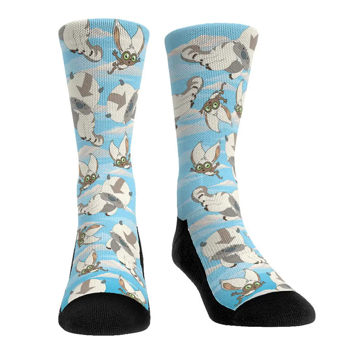 Avatar: The Last Airbender - Momo & Appa All-Over Print by Rock 'Em Socks