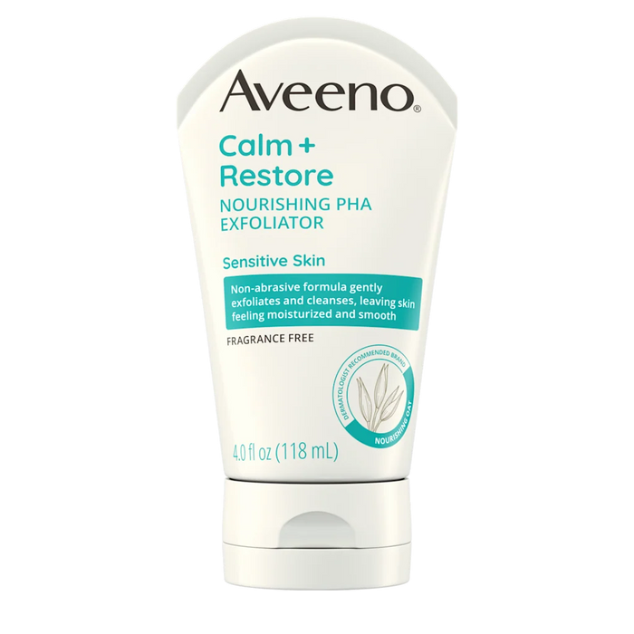 Aveeno Calm + Restore Nourishing PHA Facial Exfoliator 4 Oz. by Pasteur Pharmacy