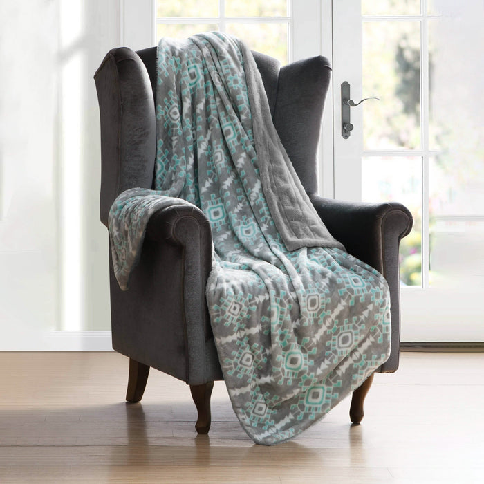 Aztec Ultra Soft Throw Blanket 50" x 60" by DailySale