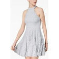 B. Darlin Juniors Glitter Lace Fit & Flare Dress by Vanessa Jane