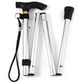 Portable Aluminum Folding Walking Travel Stick Cane by DailySale