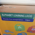 Alphabet Learning Lock Toy Set - Educational Game by Price Is Right Miami