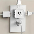 Multi-Function Socket Adapter – Five-Way Wall Extension by DailySale