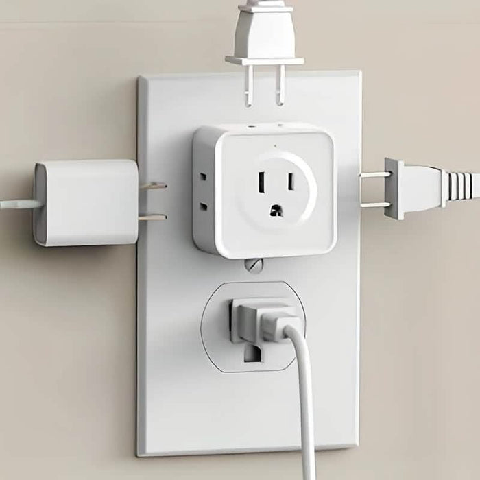 Multi-Function Socket Adapter – Five-Way Wall Extension by DailySale