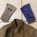 Heavy-Duty Leather Welding Jacket with Gloves by Price Is Right Miami