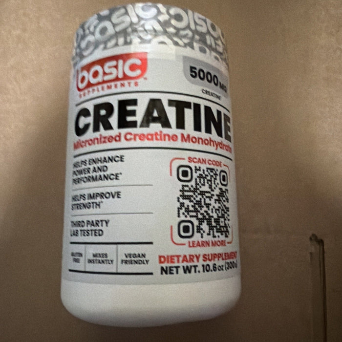 Creatine Monohydrate Powder, 60 Servings by Price Is Right Miami