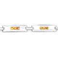 Genuine Yellow Sapphire Tennis Bracelet by Fine Color Jewels