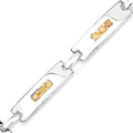 Genuine Yellow Sapphire Tennis Bracelet by Fine Color Jewels