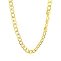 6.1mm 10k Yellow Gold Curb Chain by Bids.com