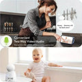 2-Pack: 2K Indoor Security Camera | 2-Way Audio & Video Call + Night Vision by DailySale