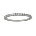 Cubic Zirconium Wedding Band Ring Sterling Silver by Bids.com