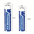 48-Pack: AA + AAA Carbon Battery Combo – 1.5V, Non-Rechargeable by DailySale