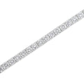IGI Certified 5.0 Cttw Cut Diamond 14K White Gold Classic 7â€ Tennis Bracelet (H-I Color, I1-I2 Clarity) by Bids.com