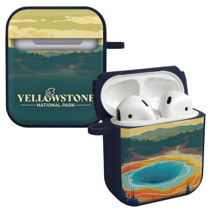 National Parks Yellowstone HDX Apple Airpods Gen 1 & 2 Case Cover by Affinity Bands