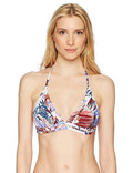 La Blanca Womens Triangle Halter Bra Bikini Swimsuit Top by Vanessa Jane